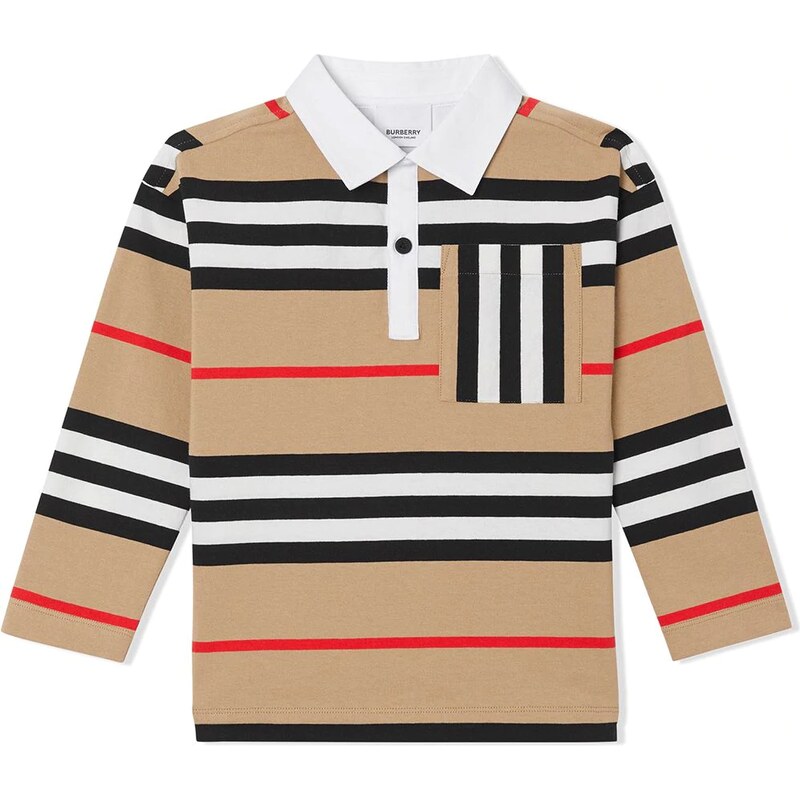 Polo maniche clearance lunghe burberry