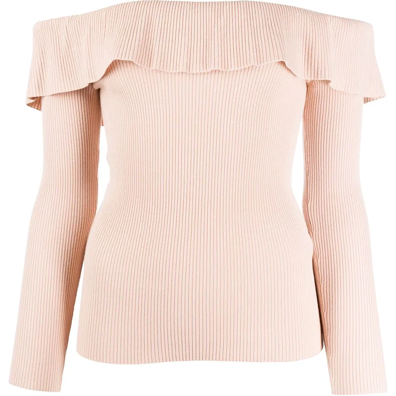 RED Valentino Maglione con spalle scoperte - Rosa. Donna - Stileo.it