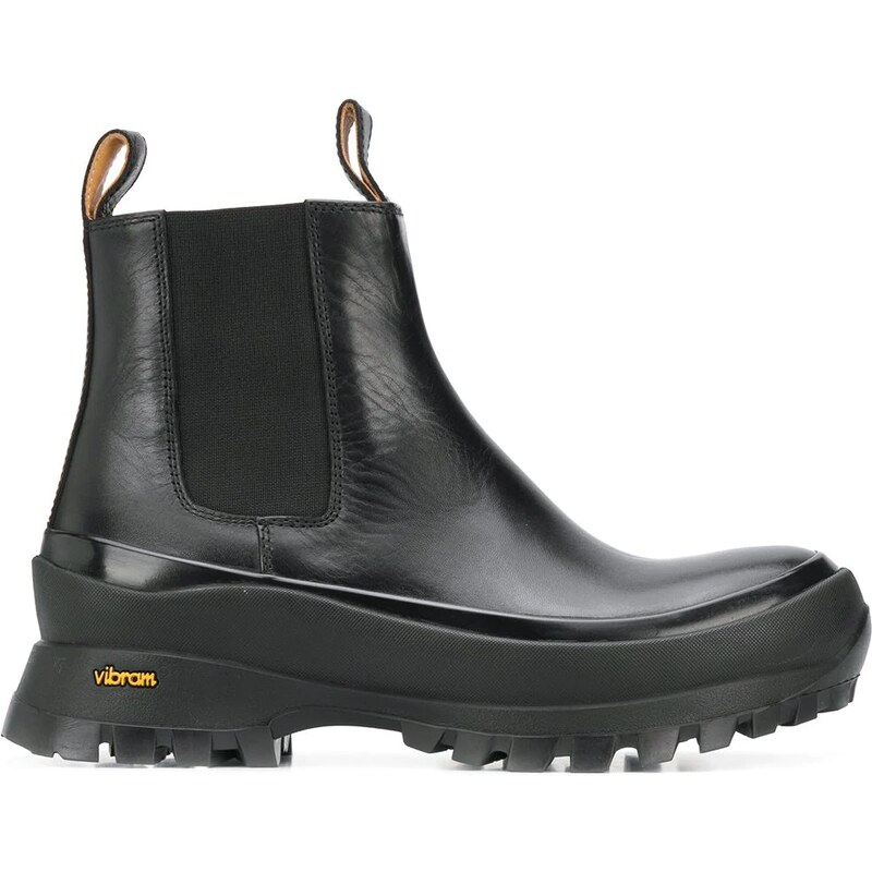 Jil Sander Stivali con suola antiscivolo - Nero