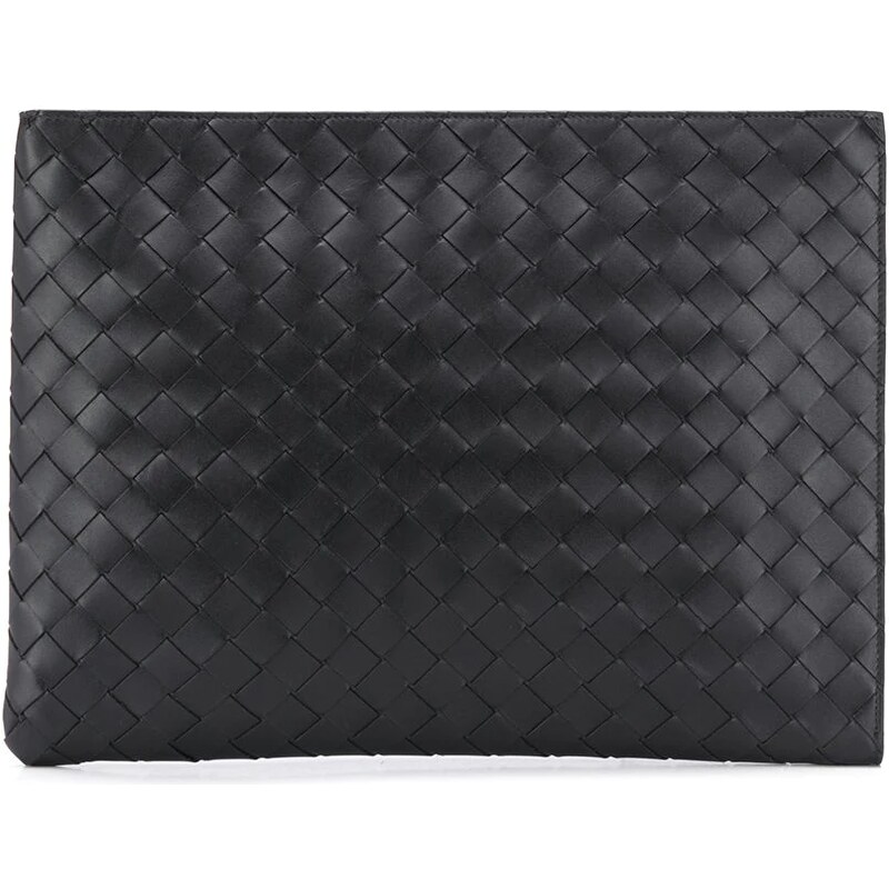 Bottega Veneta Borsa porta pc Intrecciato - Nero. Uomo 