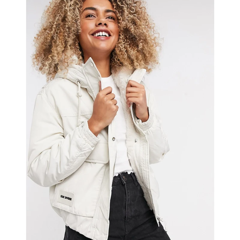 Cappuccio Giacca Donna Bershka Felpe (Bershka) Da Donna Compra