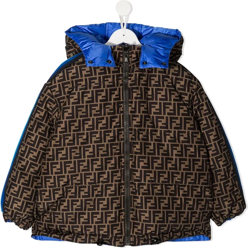 Fendi Kids Piumino reversibile Bambino
