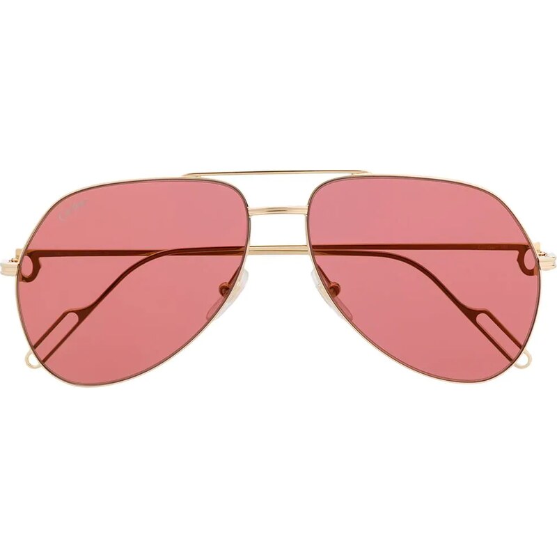 Occhiali Da Sole Chic-Net Trapezoidale Pilota - Montatura Metallo, Lenti UV 400, Stile Coreano Retro, Unisex, Colore A Scelta - 2