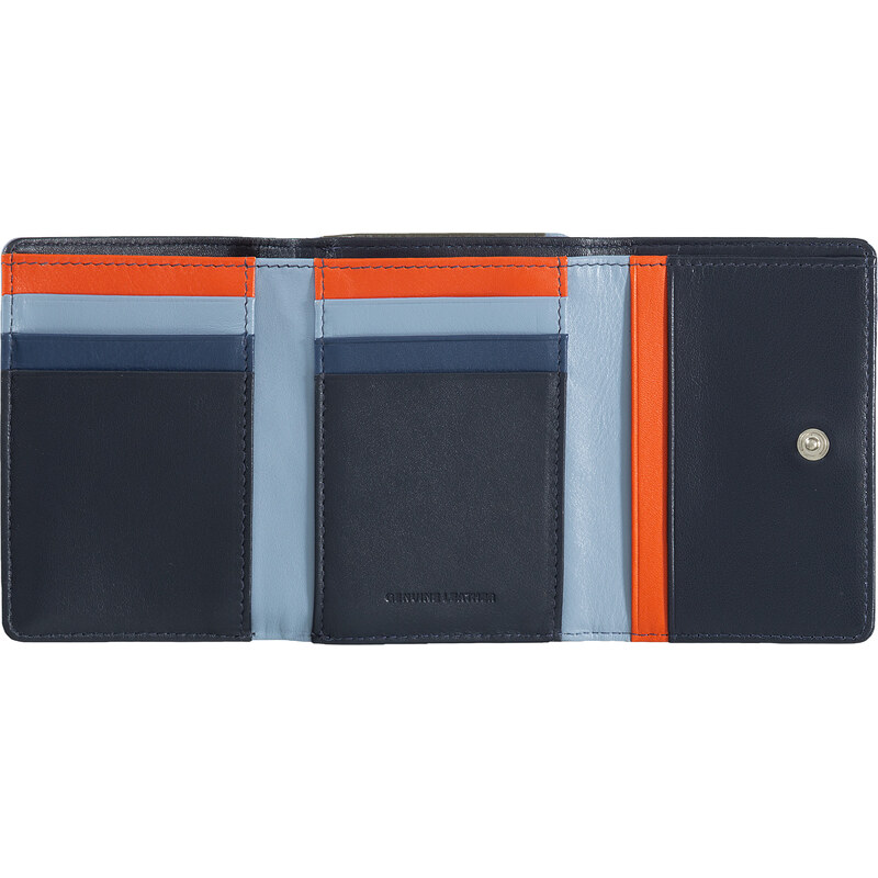 Portafoglio Uomo Piccolo Sottile CONTE MASSIMO Portafoglio Donna, Vera Pelle Con Porta Tessere E Portafoglio Donna Con Portamonete Esterno