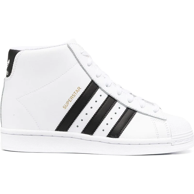 Adidas superstar alte bianche hotsell