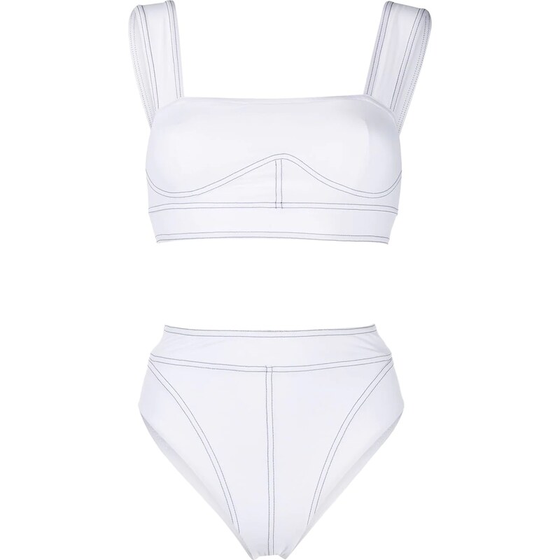 Noire Swimwear Bikini due pezzi - Bianco