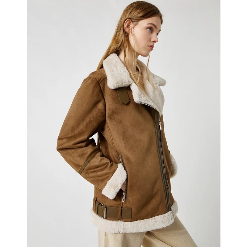 Pull&Bear Giacca stile aviatore oversize Donna