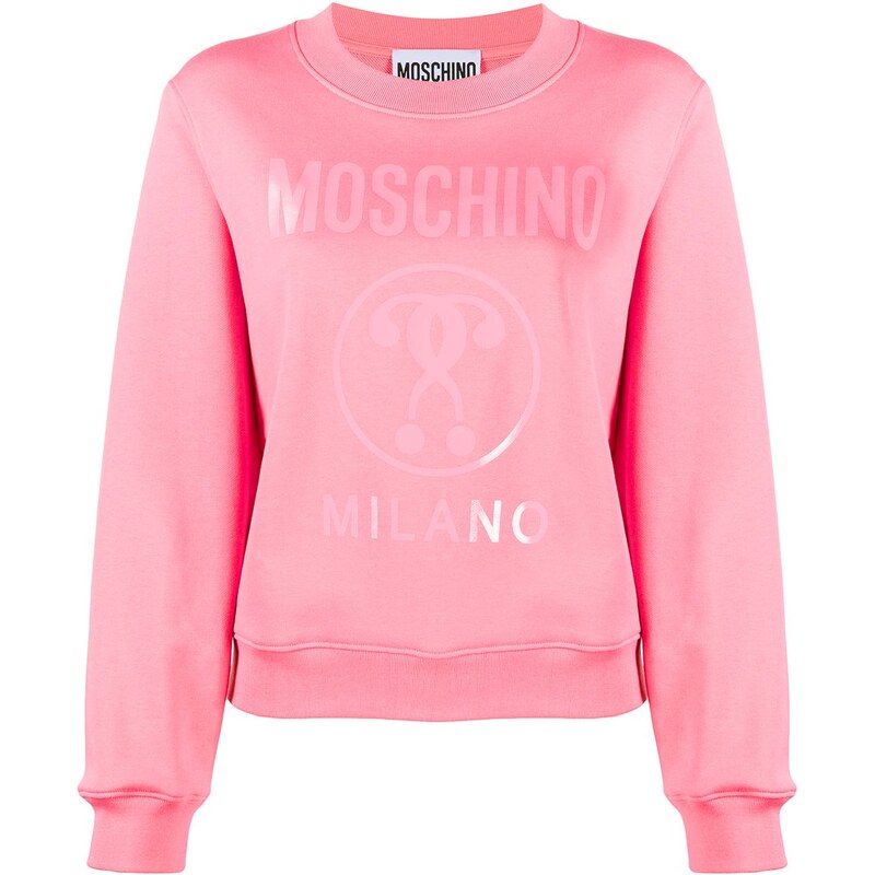 Moschino felpa rosa best sale