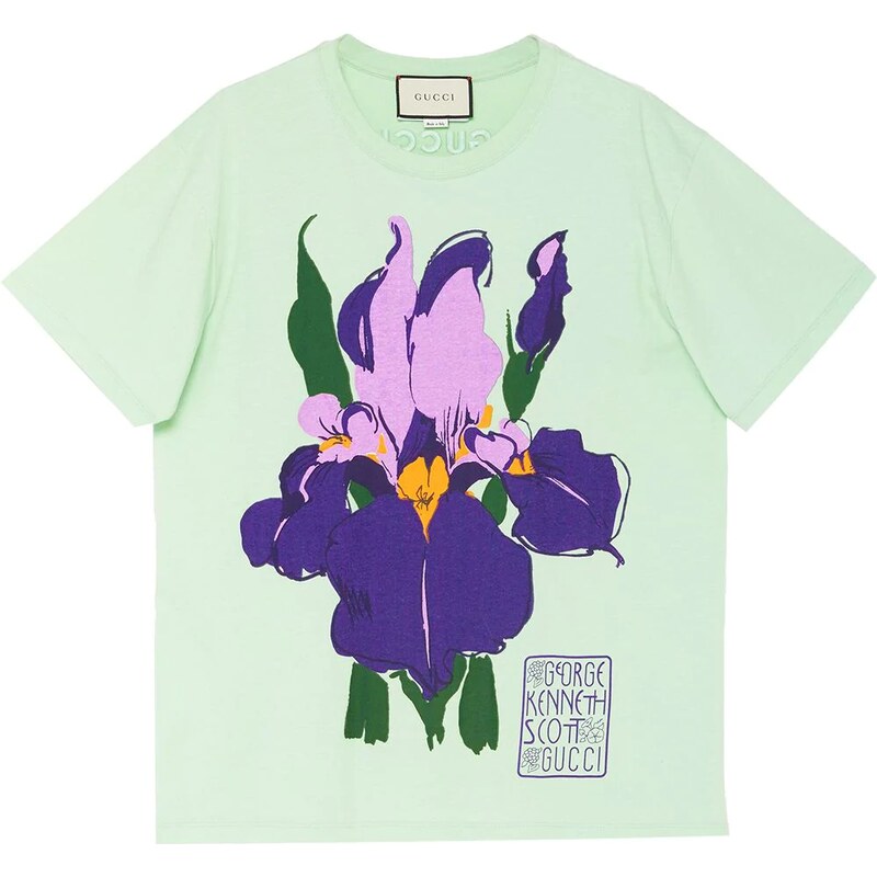 【GUCCI】×Ken Scott Tシャツ GUCCI X Ken Scott Printed Cotton-Jersey T-Shirt | endource