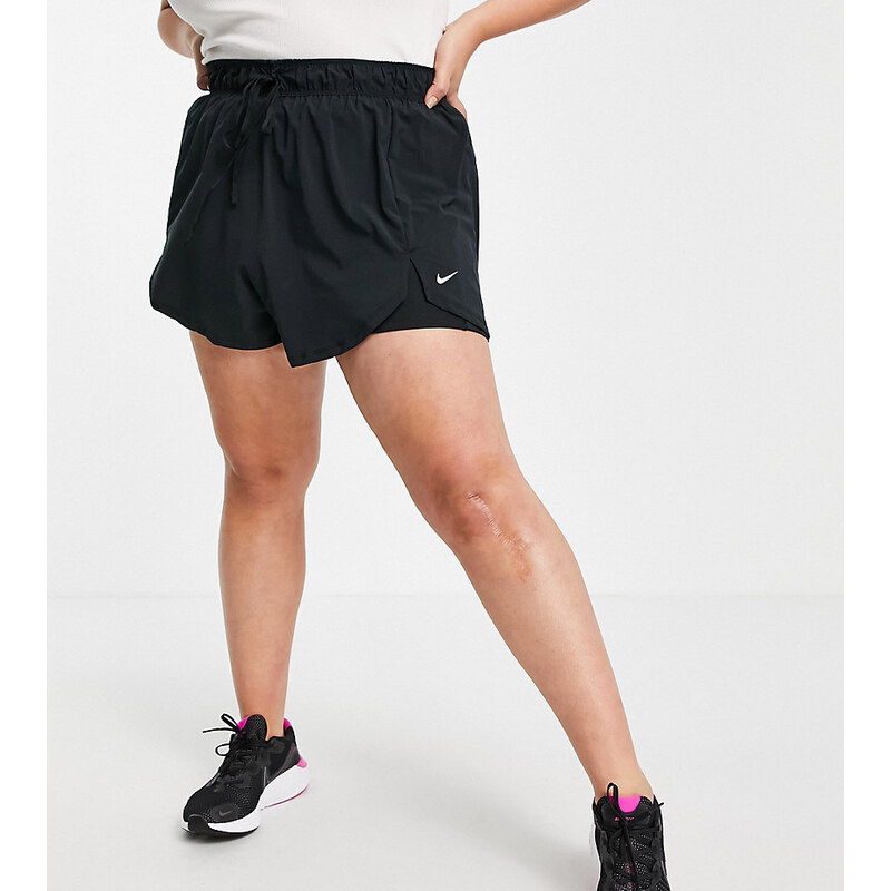 Nike Training Plus - Flex Essential Dri-FIT - Pantaloncini neri-Nero