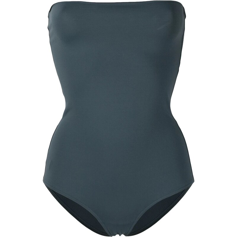 Costume Piscina Donna Intero Doppia Spallina Blu