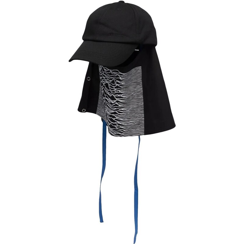 Raf Simons Cappello da baseball RAF SIMONS X Joy Division - Nero