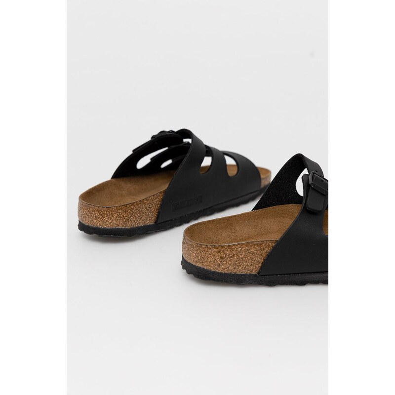 Birkenstock ciabatte slide Florida SFB donna colore nero 53013
