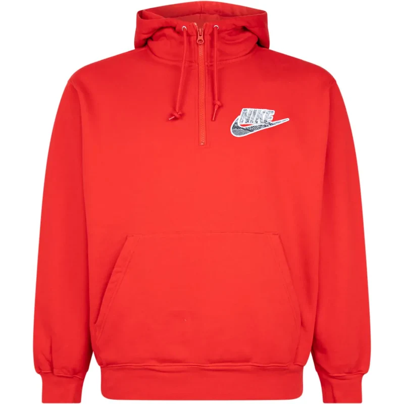 Supreme Felpa con mezza zip supreme x Nike Uomo