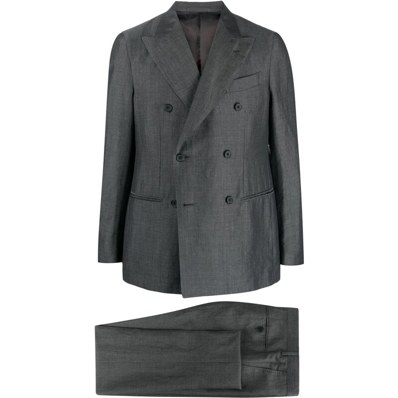 Caruso Completo doppiopetto - Grigio. Uomo