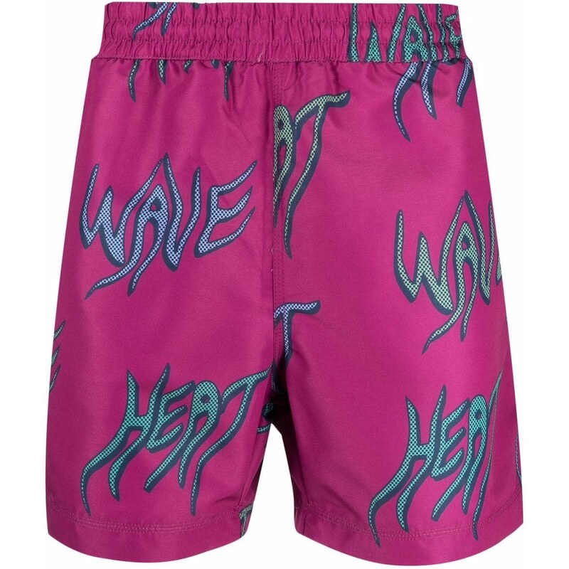 Carhartt WIP Costume da bagno con stampa - Viola. Uomo