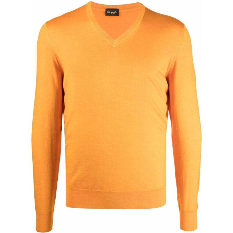 Drumohr Maglione con scollo a V Uomo