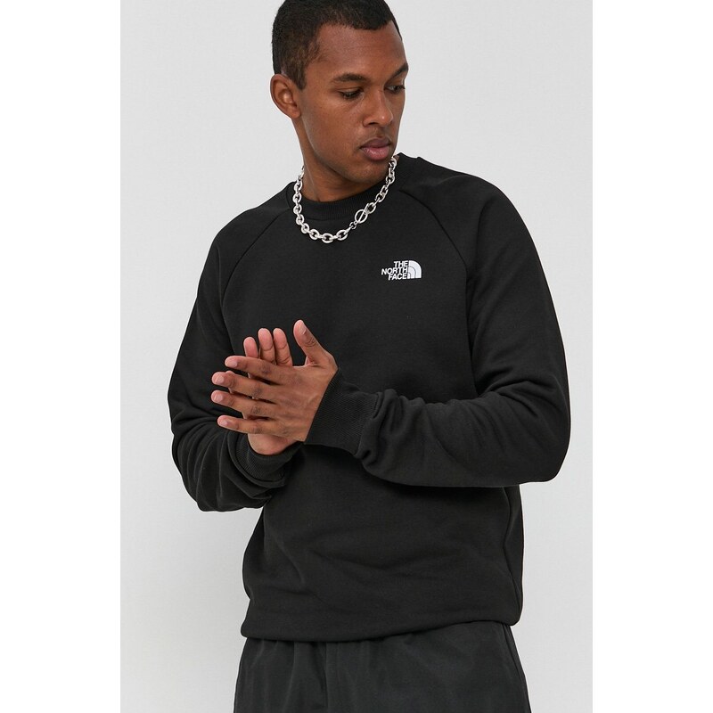 The North Face Felpa Drew Peak NF0A89EK Nero Regular Fit