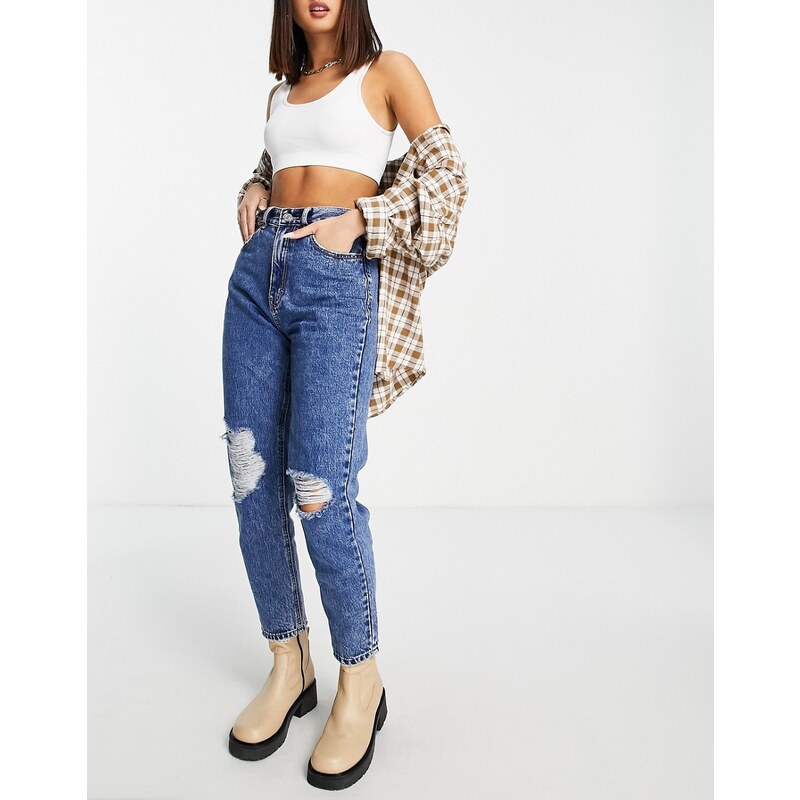 Pantaloni svasati per bambini Denim di cotone giallo Pantaloni svasati per bambini Denim di cotone giallo