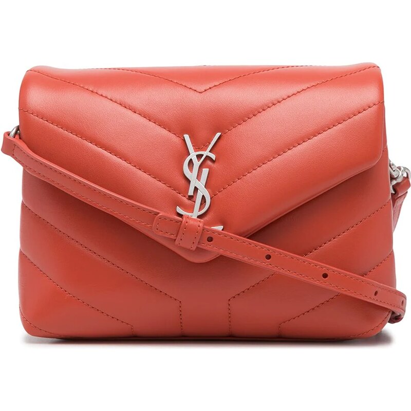 Saint Laurent Borsa a tracolla Loulou Toy - Arancione 