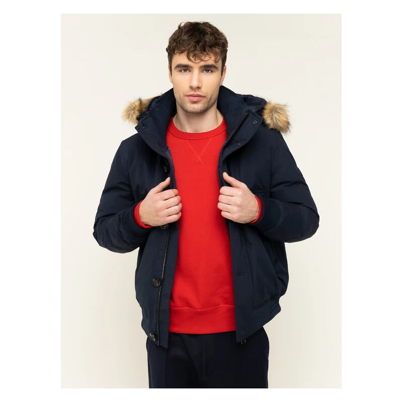 Tommy Hilfiger Giubbotto piumino Hampton MW0MW11502 Blu scuro