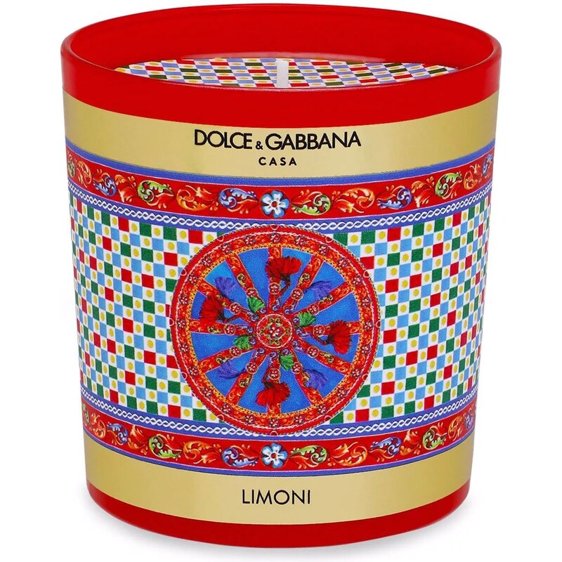 Candele colore rosso con glitter H 25 cm