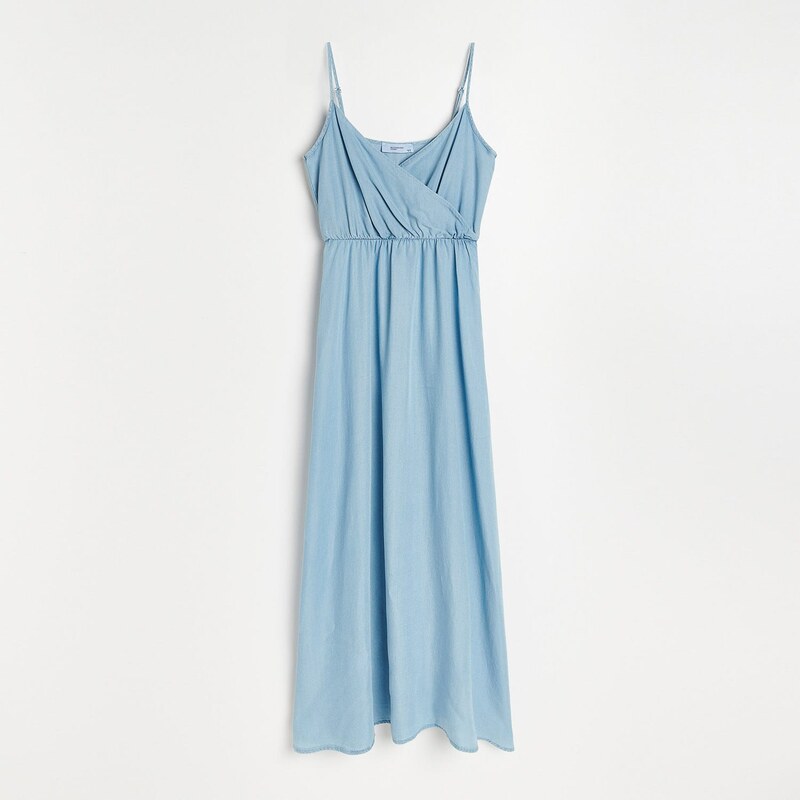 Reserved - Vestito in lyocell Tencel™. Donna