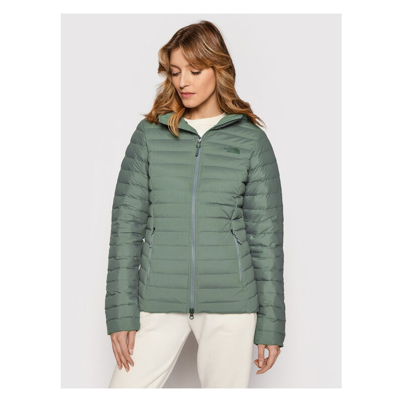 The North Face Giubbotto piumino Stretch NF0A4R4KV1T1 Verde Regular Fit. Donna Stileo