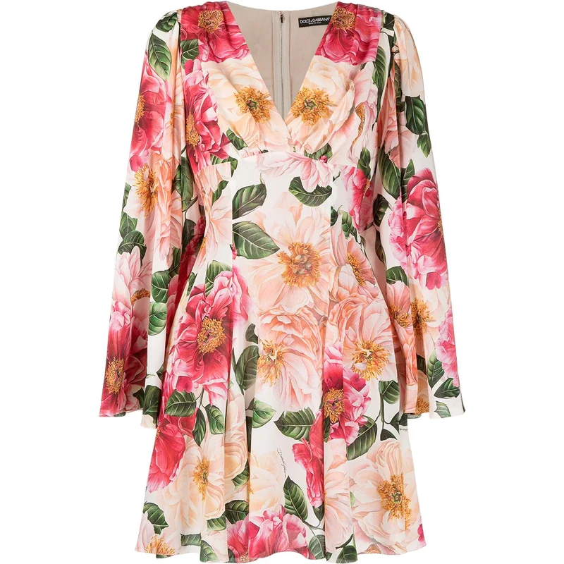 Dolce Gabbana D&G Dolce Gabbana Abito a fiori Rosa