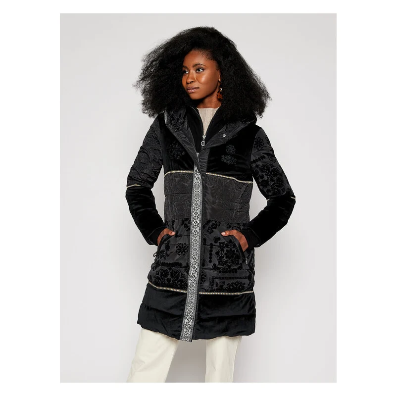 Desigual Giubbotto piumino Noa 20WWEWE2 Nero Regular Donna