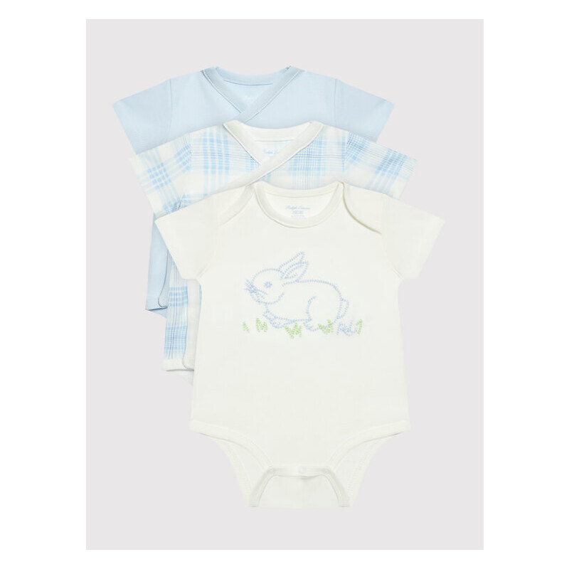 Set di 3 body da neonato Polo Ralph Lauren