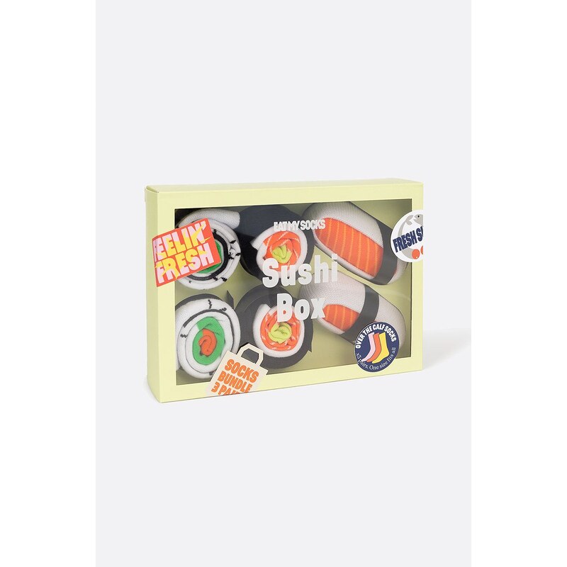 Eat My Socks calzini Sushi Box (3-pack)