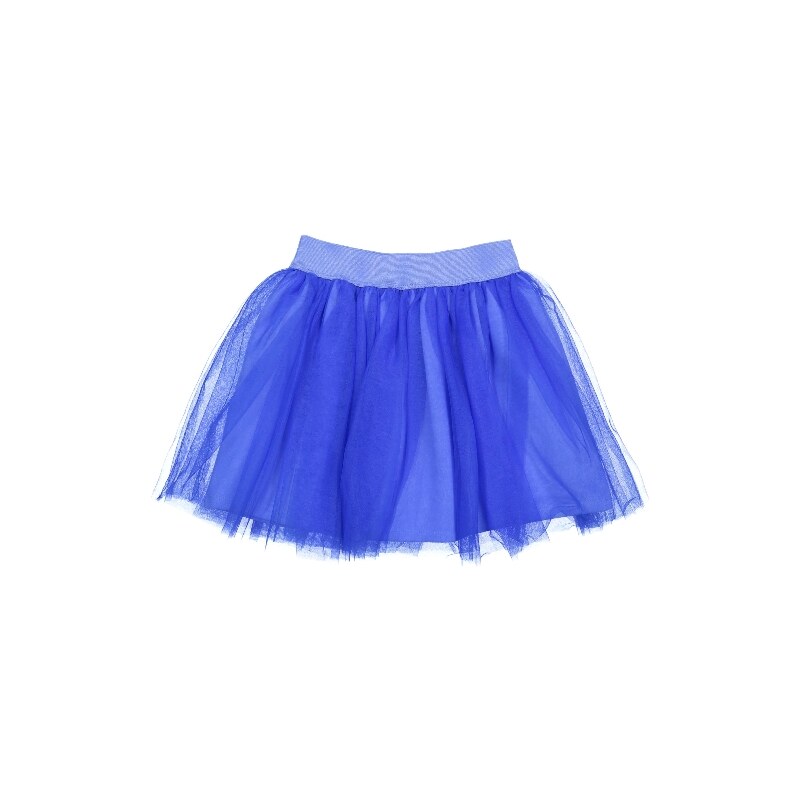 Gonna tulle bambina blu royal