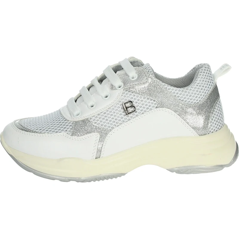 Laura Biagiotti Bianco Poliuretano Women Sneaker
