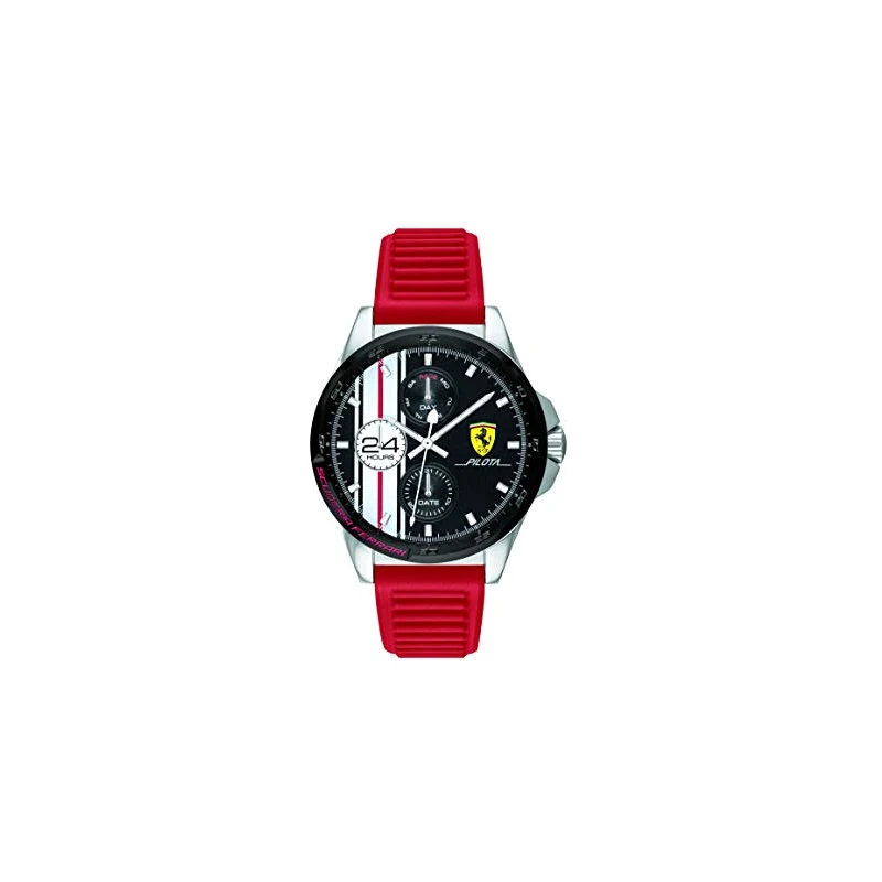 Swatch Orologio da Uoo Analogico al Quarzo con Cinturino in Silicone