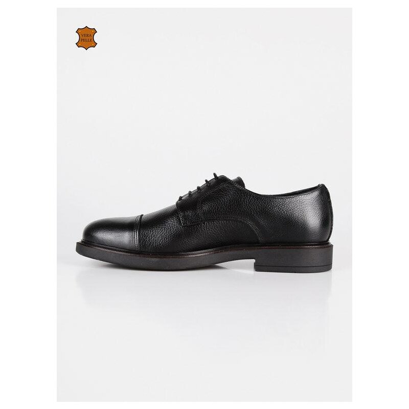 Freetime Francesine In Pelle Uomo Nero Taglia 41