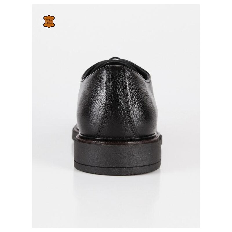 Freetime Francesine In Pelle Uomo Nero Taglia 41