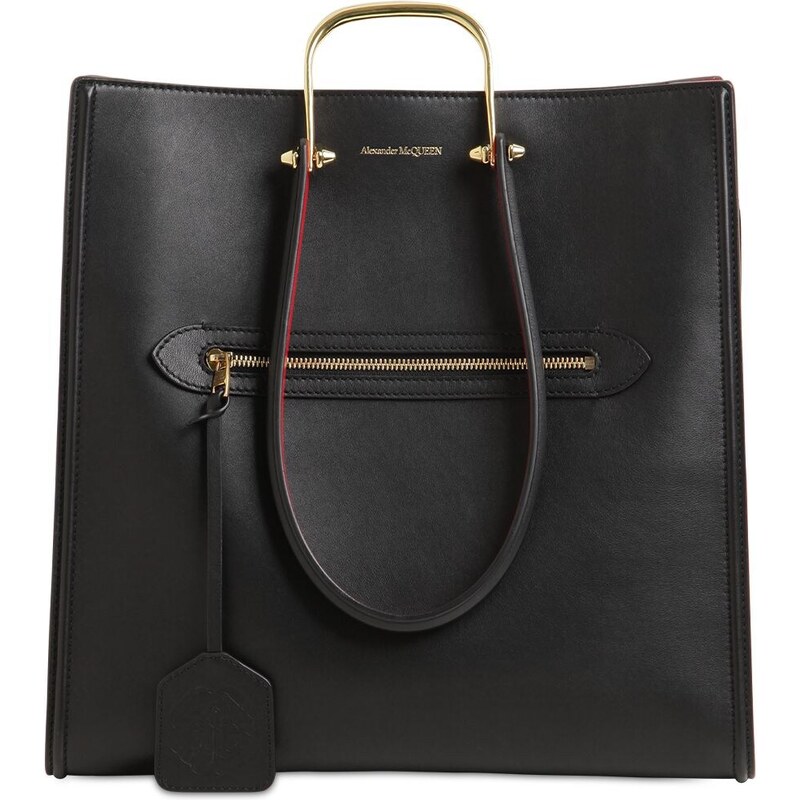 Borsa A Tracolla Alexander McQueen The Story – Pelle Avorio, Hardware Oro, Made In Italy, Nuova Con Etichette - Foto 4