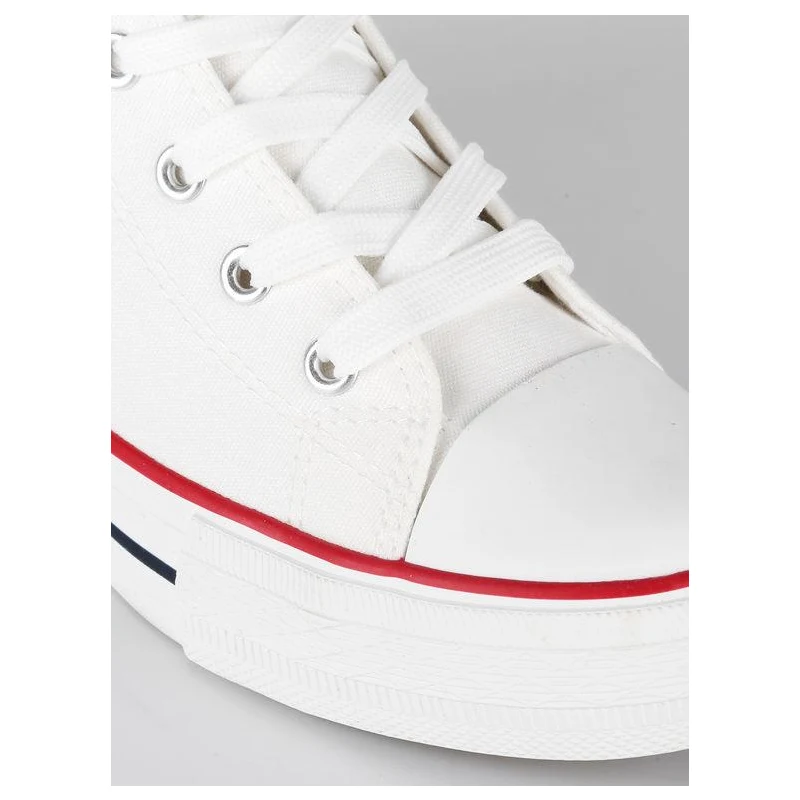 Original Marines Sneakers con zeppa interna e bordo rosso