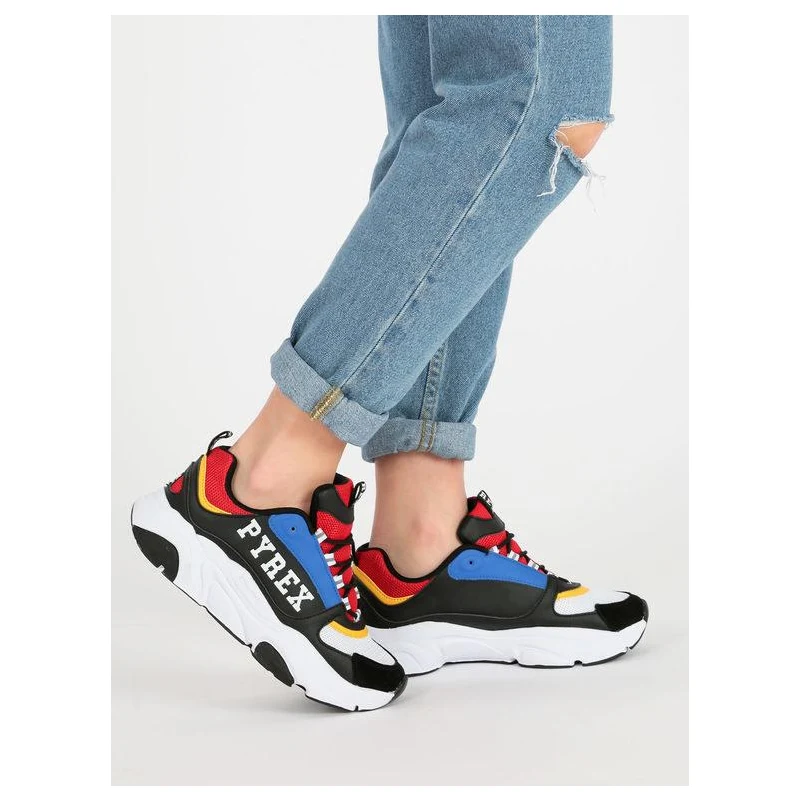 Pyrex Sneakers Chunky Multicolor Basse Donna Multicolore Taglia 39