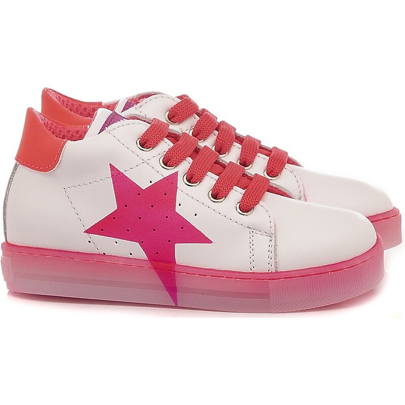 Falcotto Sneakers Bambina Venus Bianco - Rosa