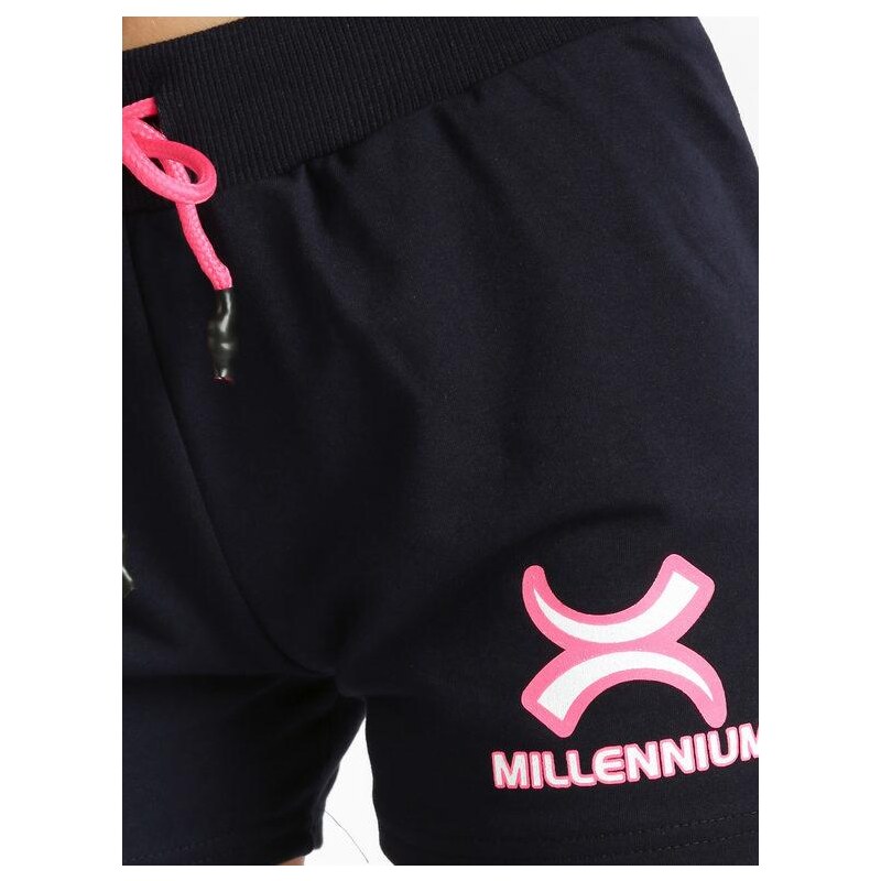 Millennium Shorts Sportivi Con Coulisse Pantaloni e Donna Blu Taglia S