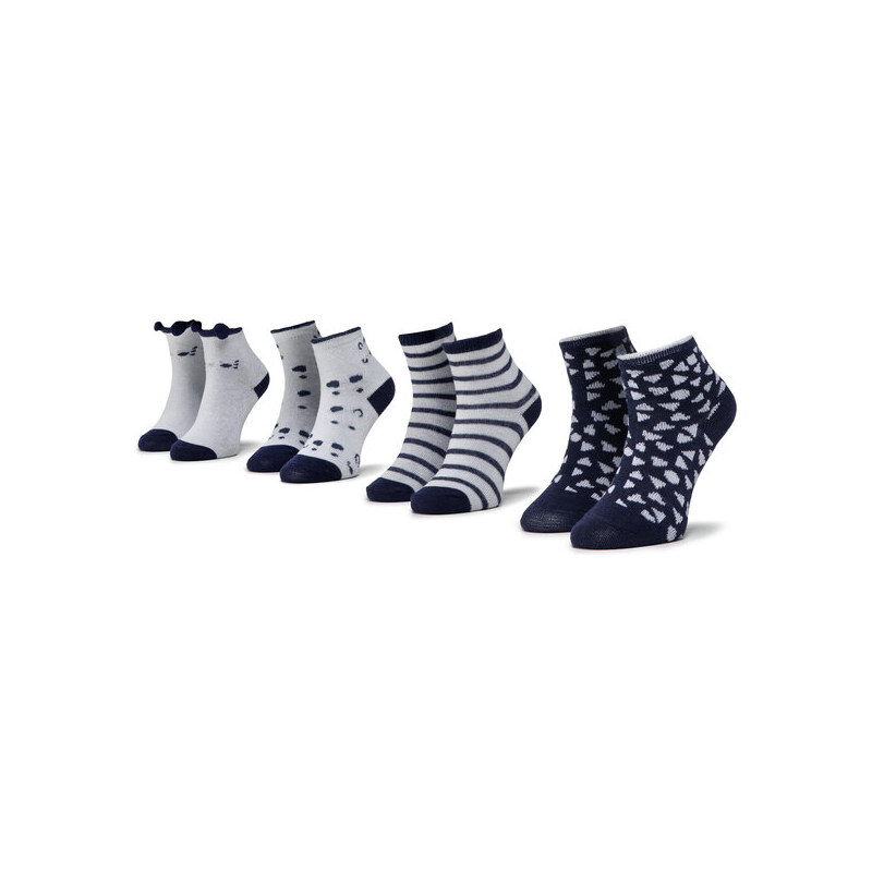 Set Regalo Happy Socks - 4 Paia Di Calzini Bianchi E Neri, Confezione Originale, Taglia Unica - Foto 2