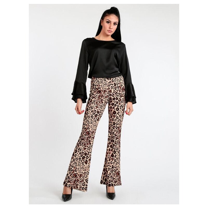 Jeans a Zampa Animalier