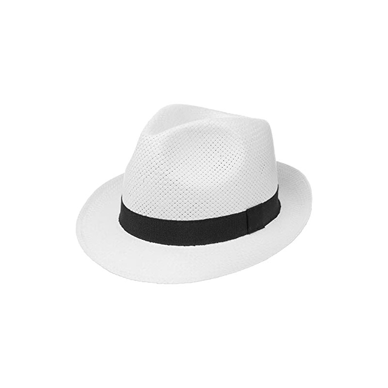 Cappello estivo da uomo in paglia Jazz cappello da... - Grandado