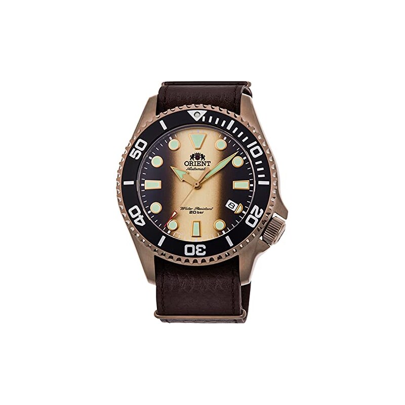 Orient Orologio Contemporary RA-AR0204G00B - Analogico Automatico da in Pelle genuina