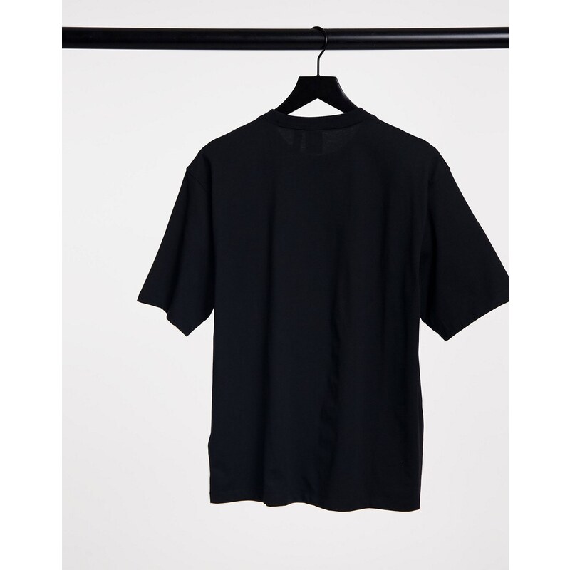 adidas Originals Essential - T-shirt nera-Nero