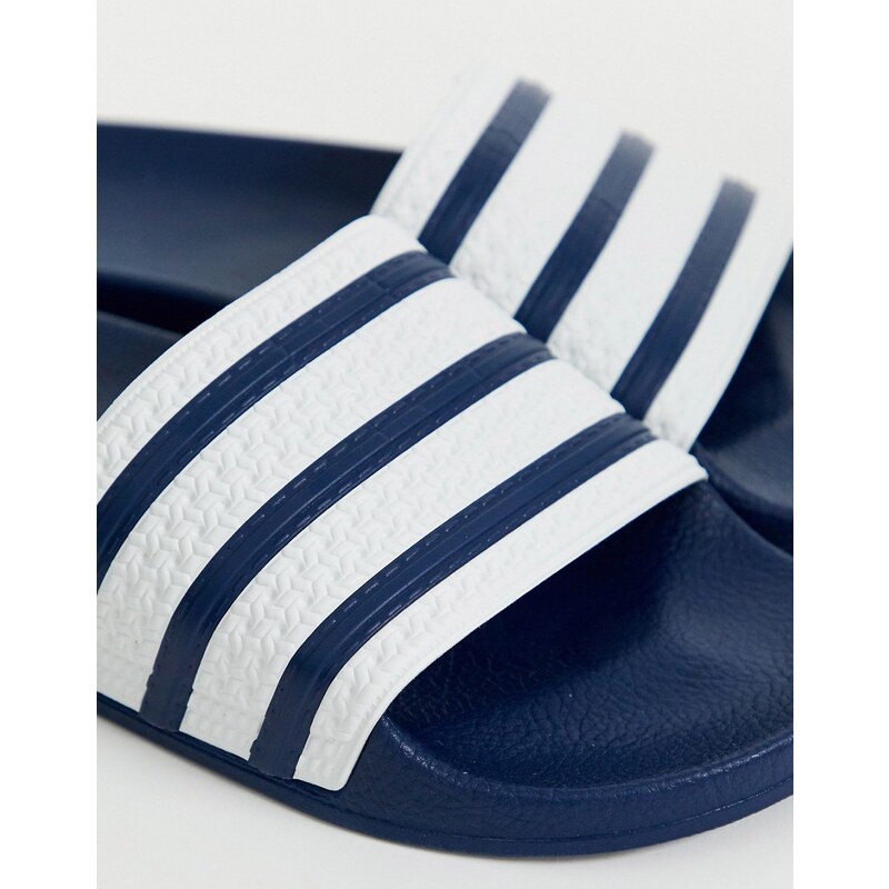 adidas Originals - Adilette - Slider blu navy