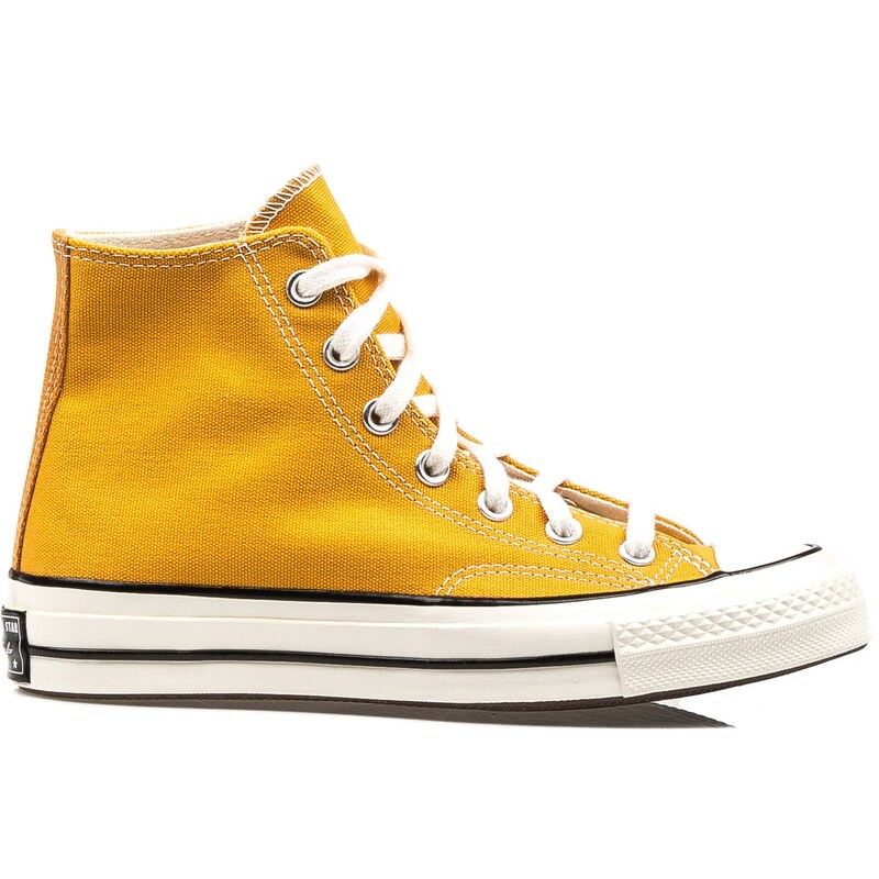 Converse gialle alte on sale