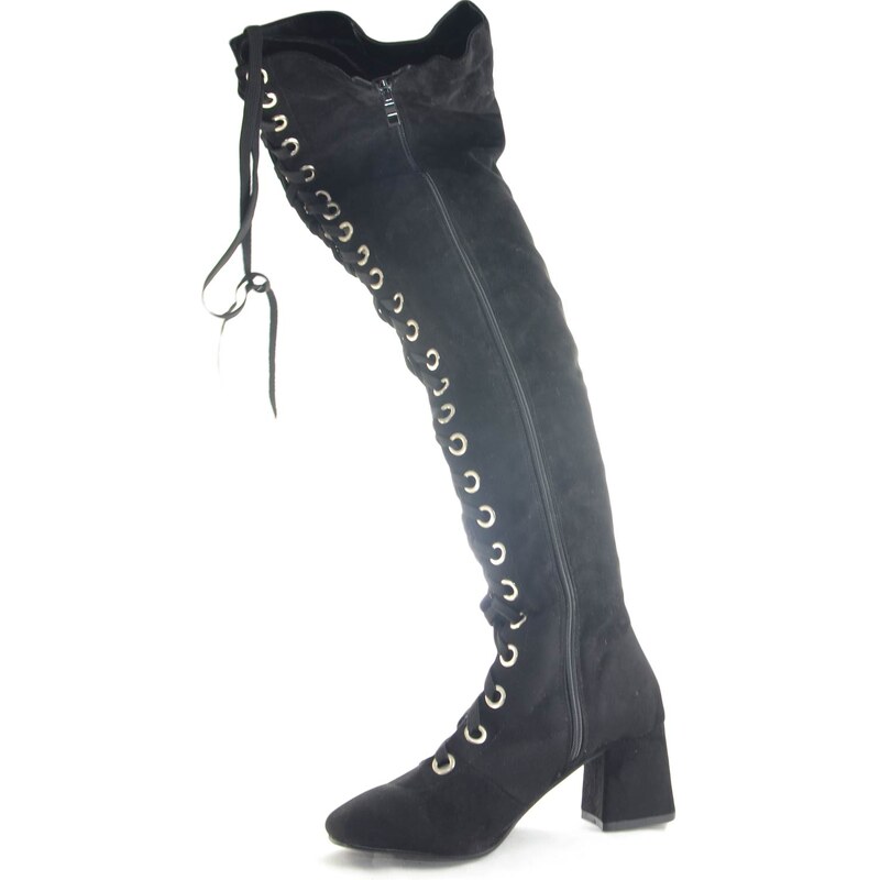 Malu Shoes Stivali alti donna art:PE3455 moda collezione autunno-inverno glamour luxury fondo antiscivolo